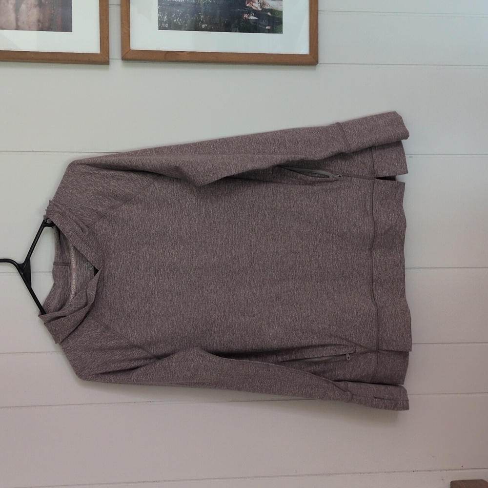 Aerie brown space-dyed hoodie - women's size S